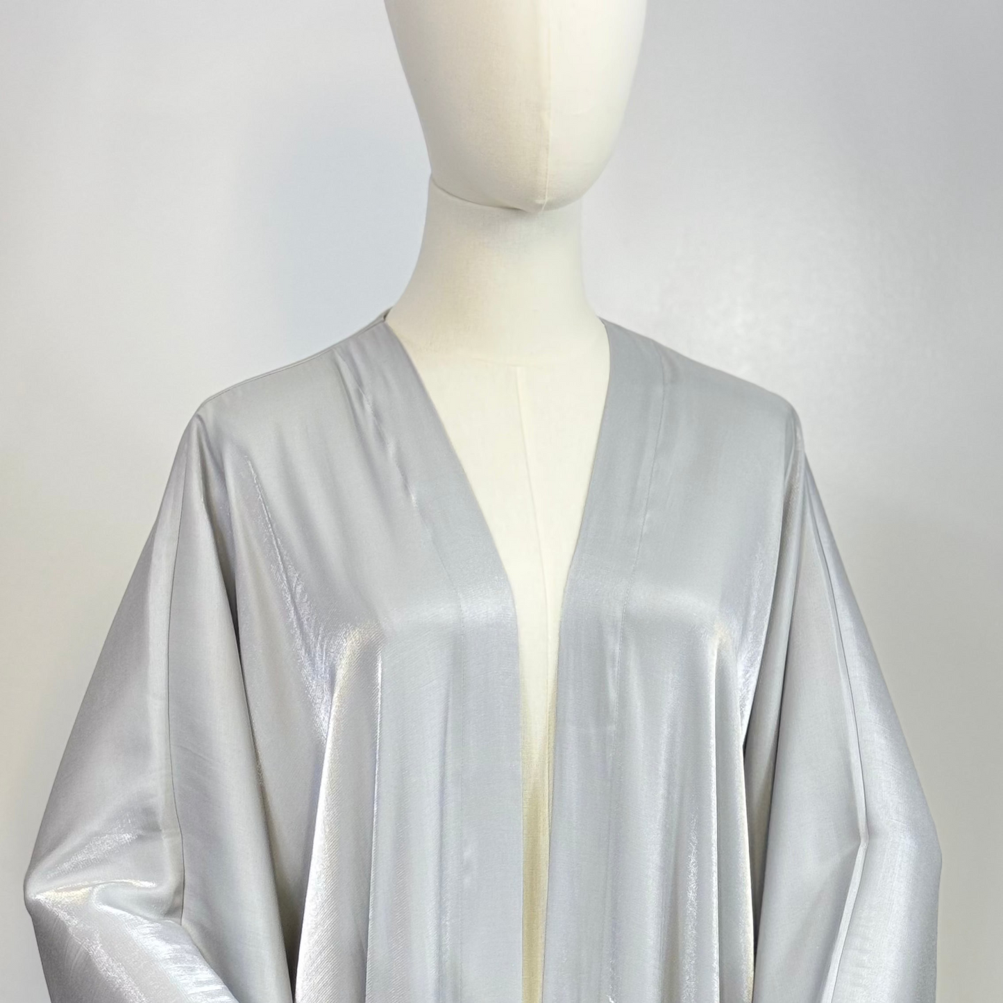 Elegant & Modest Luxury Taffeta-Organza Abaya with Beads – Perfect for Every Occasion | Sterling Whisper
