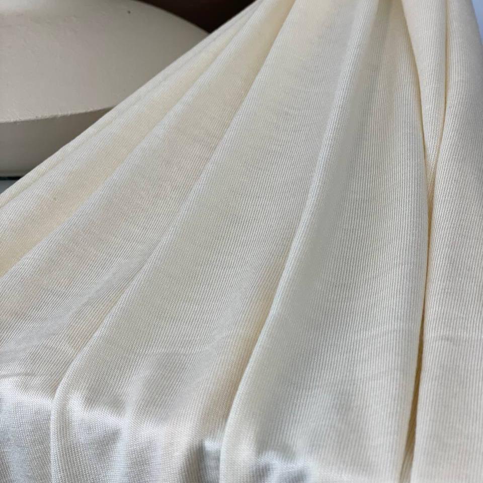 Elegant Beige Jersey Hijab